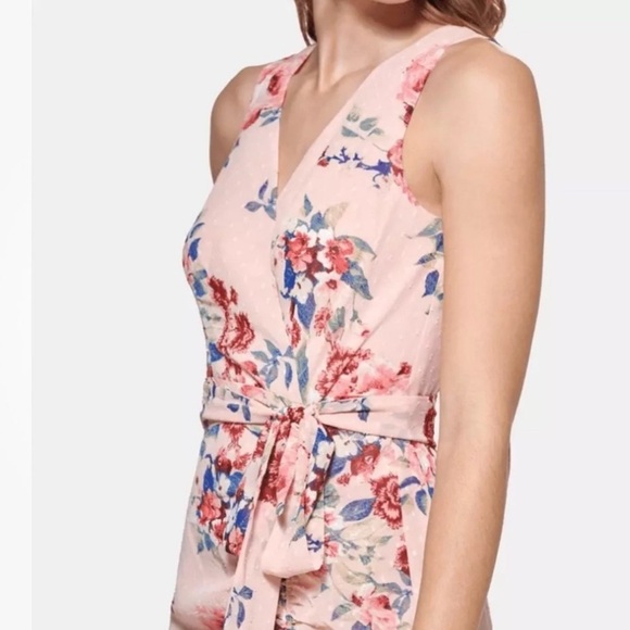 NWT Eliza J Floral Pink Floral Dress - Picture 3 of 5
